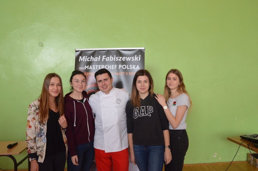 Michał Fabiszewski, znany z programu MasterChef, był gościem...