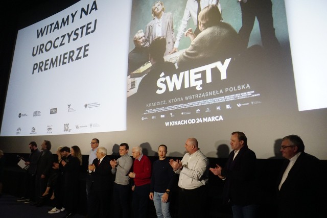 19 marca 2023 odbył się pokaz przedpremierowy filmu "Święty" w reżyserii Sebastiana Buttnego.