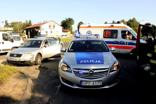 W wypadku w Nowosolnej ranny został motocyklista