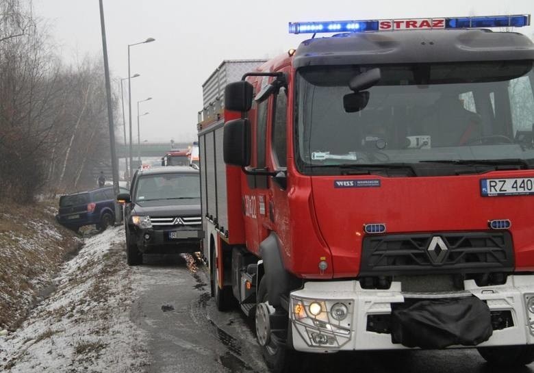 Dwa samochody zderzyły się w Nagnajowie w powiecie...