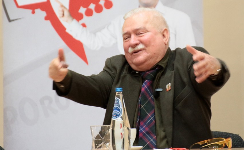 Lech Wałęsa w Grudziądzu