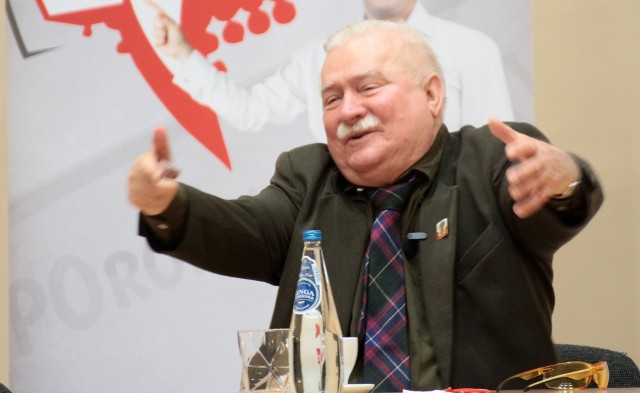 Lech Wałęsa w Grudziądzu