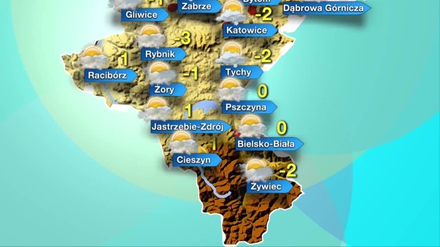 Prognoza pogody na 10 lutego dla województwa śląskiego