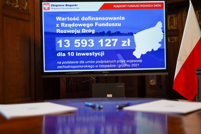 Prawie 14 milionów złotych więcej na drogi gminne w Zachodniopomorskiem! To aż 10 inwestycji z dofinansowaniem