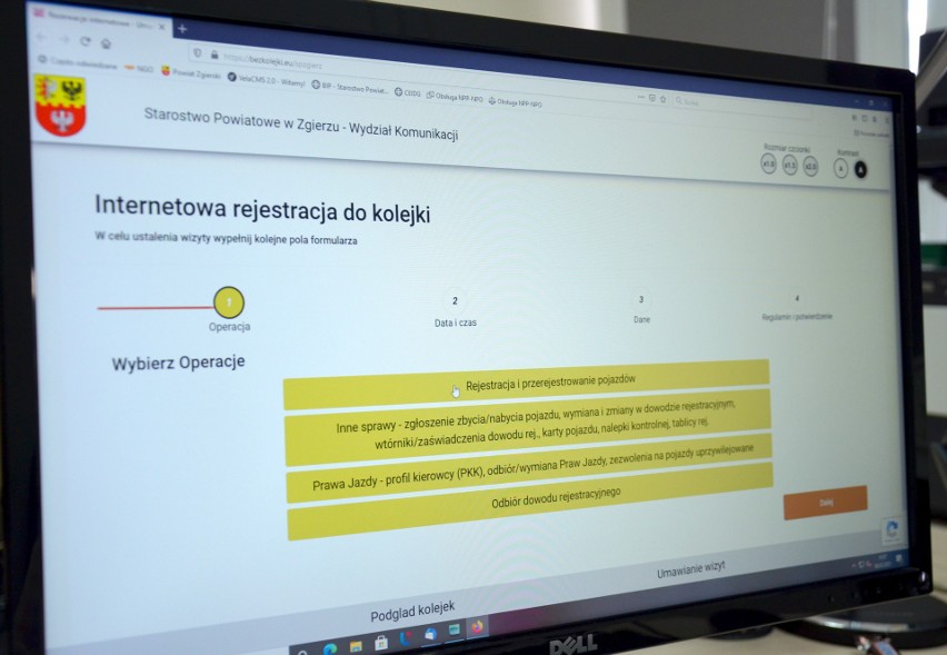 Do wyboru są cztery kategorie spraw