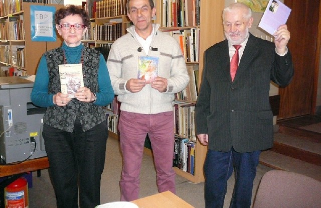 Nagrodzeni: Teresa Wiącek, Jarosław Gryz i Janusz Niewczas.