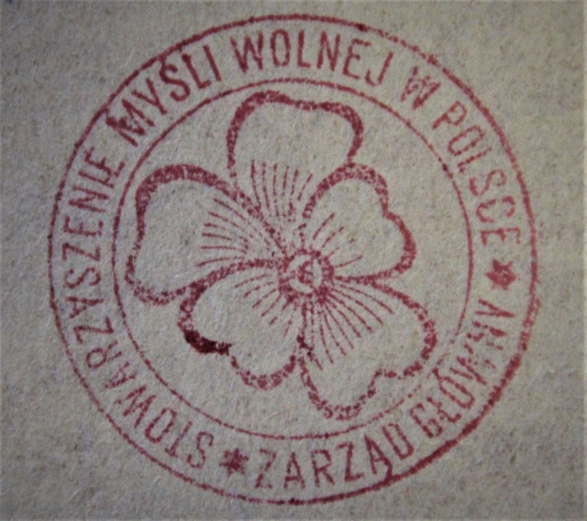 Godłem SMW był fioletowy bratek ‒ ogólnoświatowy symbol...