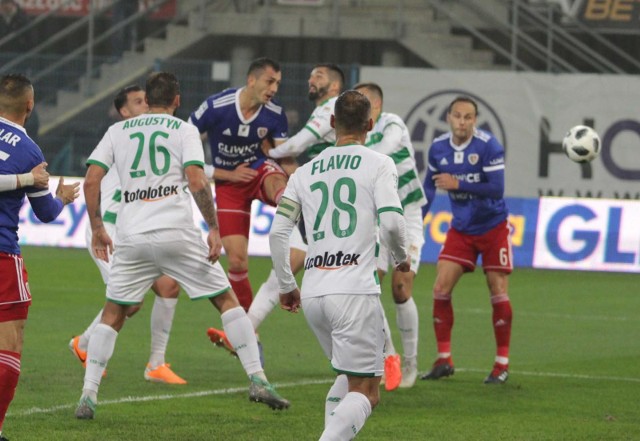 19.10.2018 rok. Mecz 12. kolejki Lotto Ekstraklasy: Piast Gliwice - Lechia Gdańsk 1:1.