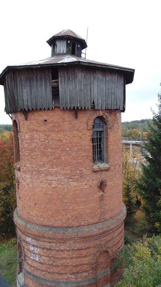 Nurzec-Stacja. Z wieży ciśnień powstanie wieża widokowa. Ma być gotowa już pod koniec roku (zdjęcia)