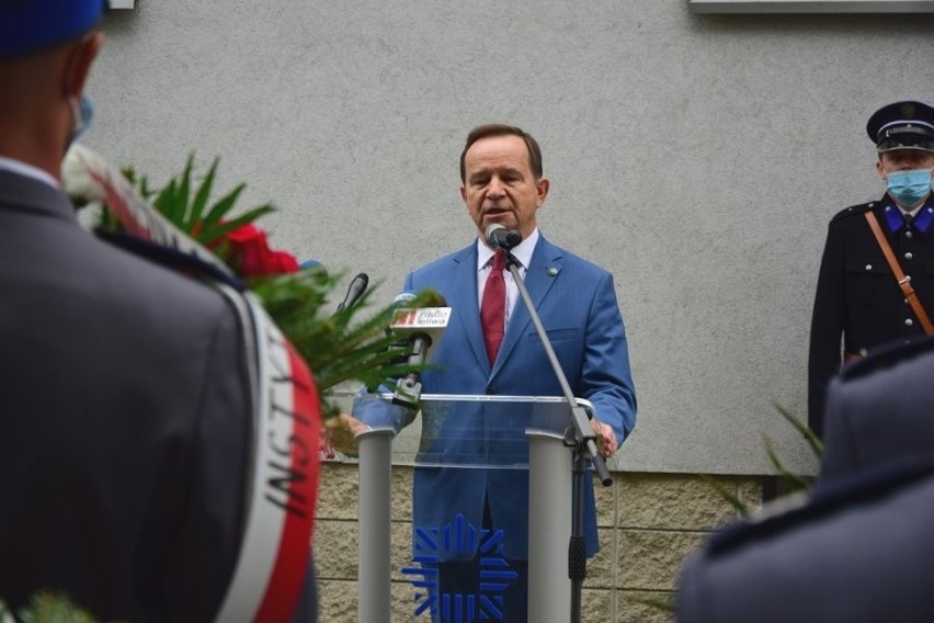 W rocznicę sowieckiej napaści na Polskę w Mielcu odsłonięto tablicę upamiętniającą policjantów zamordowanych na Wschodzie [ZDJĘCIA]