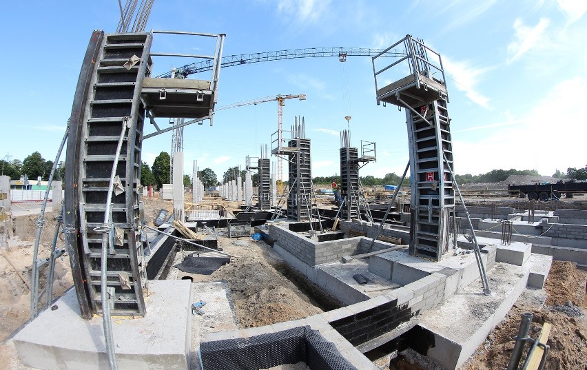 Wmurowanie kamienia węgielnego pod budowę stadionu Widzewa Łódź [ZDJĘCIA]