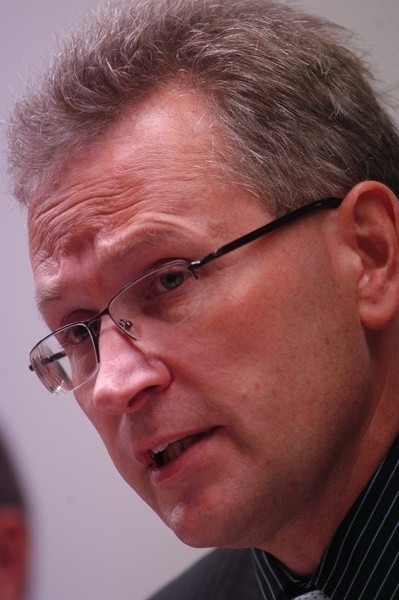 Mariusz Kocój, dyrektor krośnieńskiego szpitala.