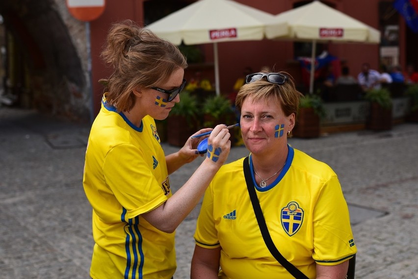 Euro U21 w Lublinie. Kibice Szwecji i Słowacji w drodze na mecz [ZDJĘCIA]