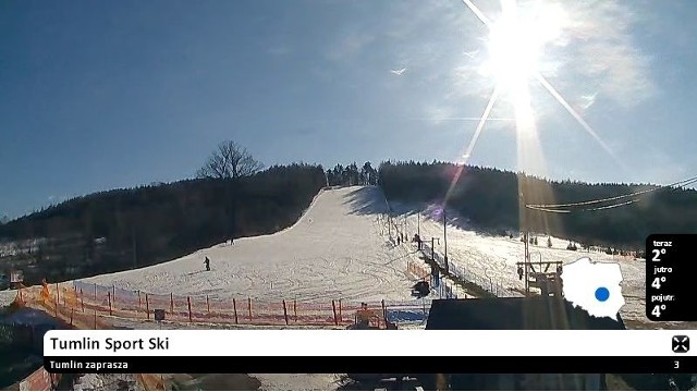 W Tumlinie utrzymują się bardzo dobre warunki do szusowania.