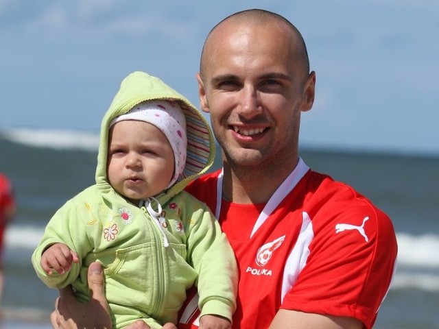 Łukasz Stasiak zdobył w Chojnicach 2 gole.