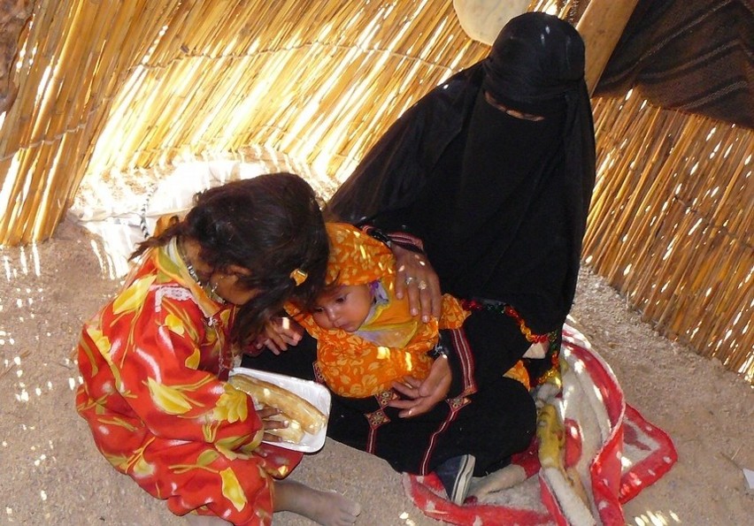 Beduińska rodzina