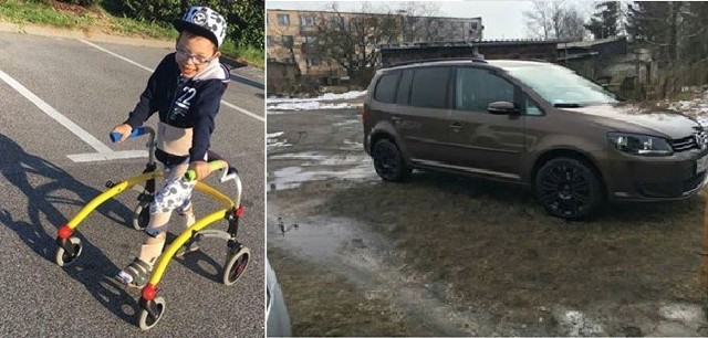 W Gdańsku skradziono samochód ze sprzętem rehabilitacyjnym chorego dziecka.