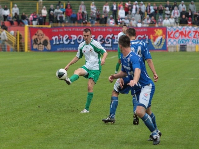 Cenne trzy punkty Gryfa na własnym stadionie.