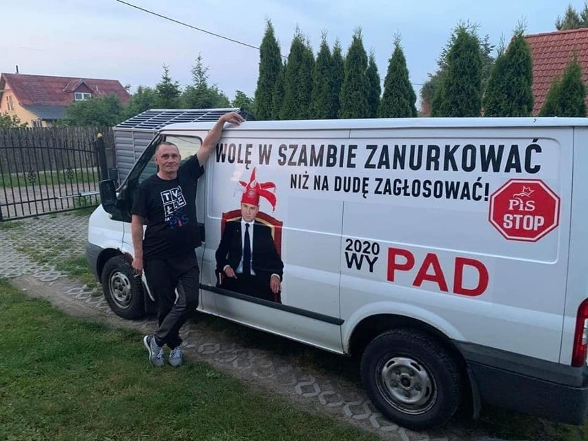 Sebastian Pawłowski z samochodem, który nie spodobał się...