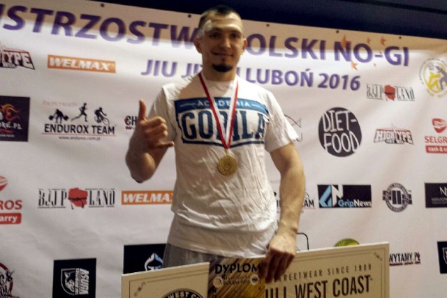 Grzegorz Gamdzyk wywalczył złoty medal