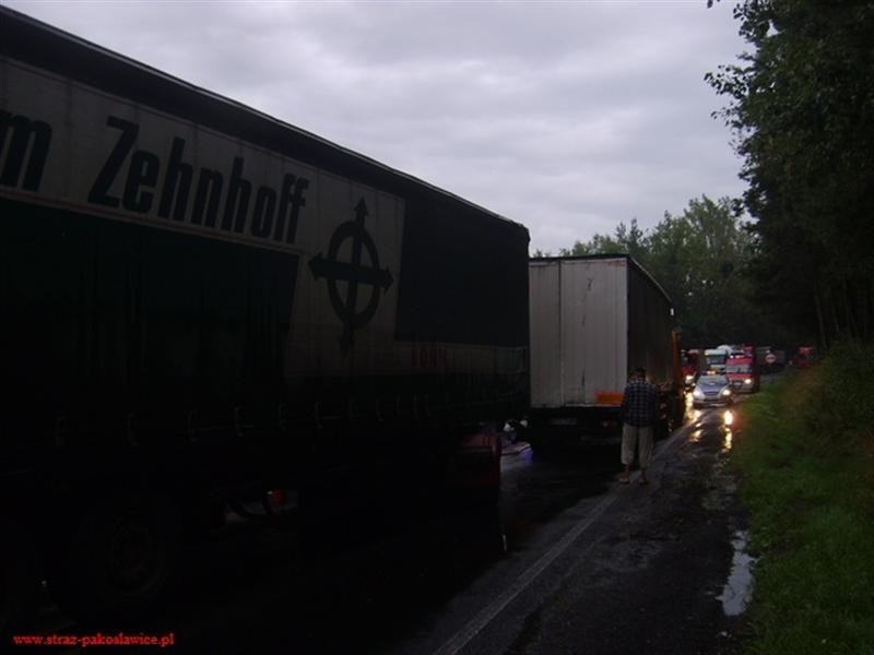 Zderzenie czterech samochodów w Malerzowicach