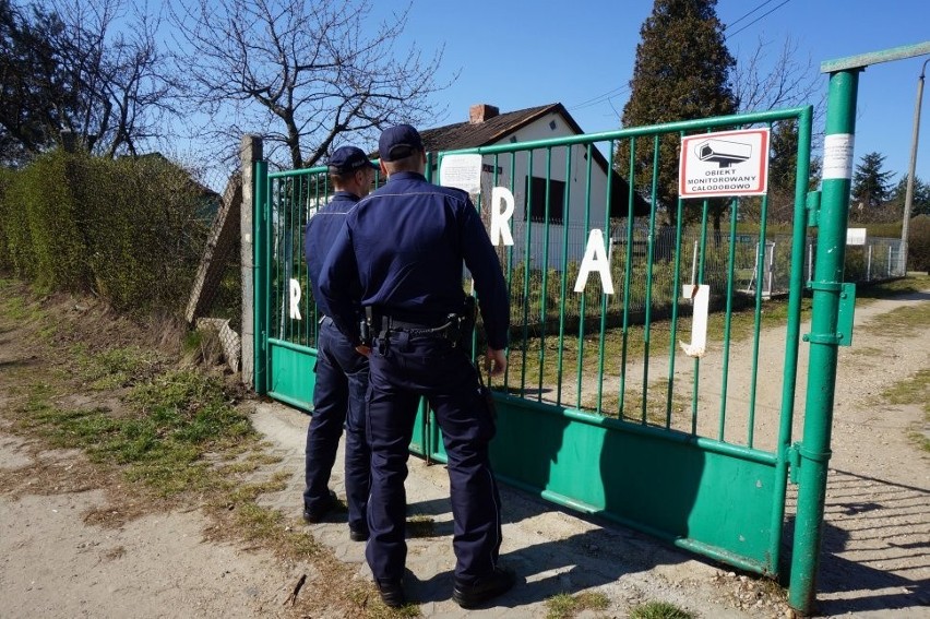 Ogródki działkowe w Rybniku kontroluje policja. Czy można...