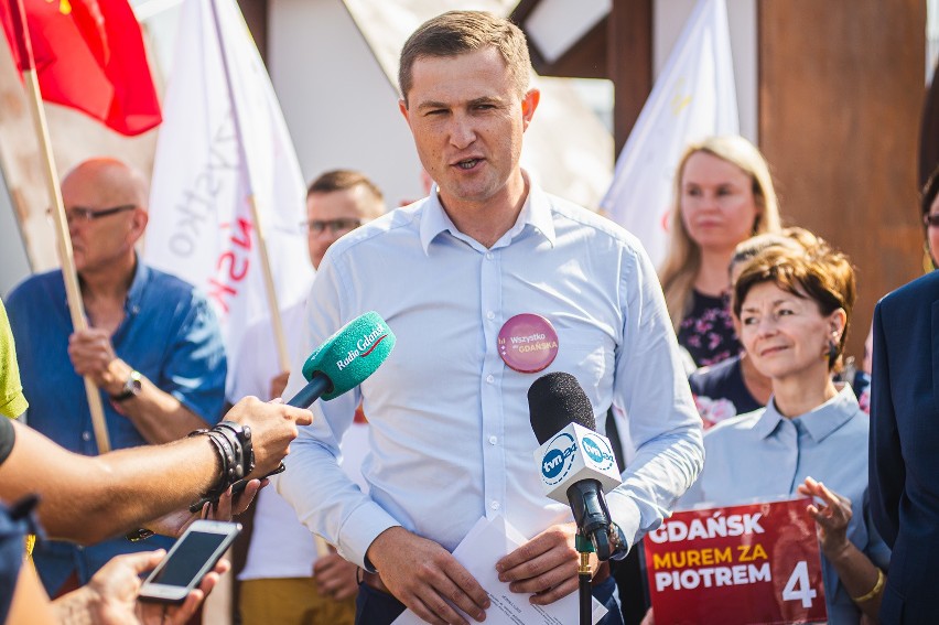Piotr Adamowicz rozpoczął kampanię wyborczą.
