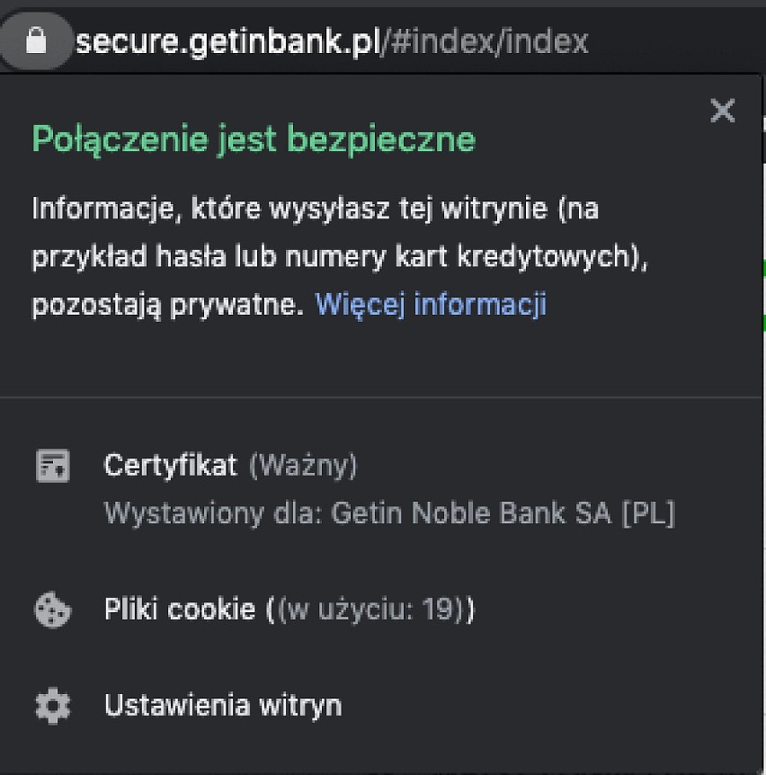 Bankowość internetowa. Nie pozwól, by cyberoszuści przechwycili twój login i hasło. Na co zwracać uwagę przypomina Getin Bank