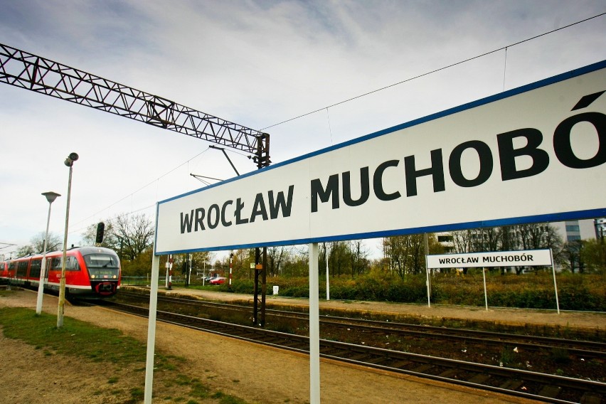 Przystanek kolejowy Wrocław Muchobór