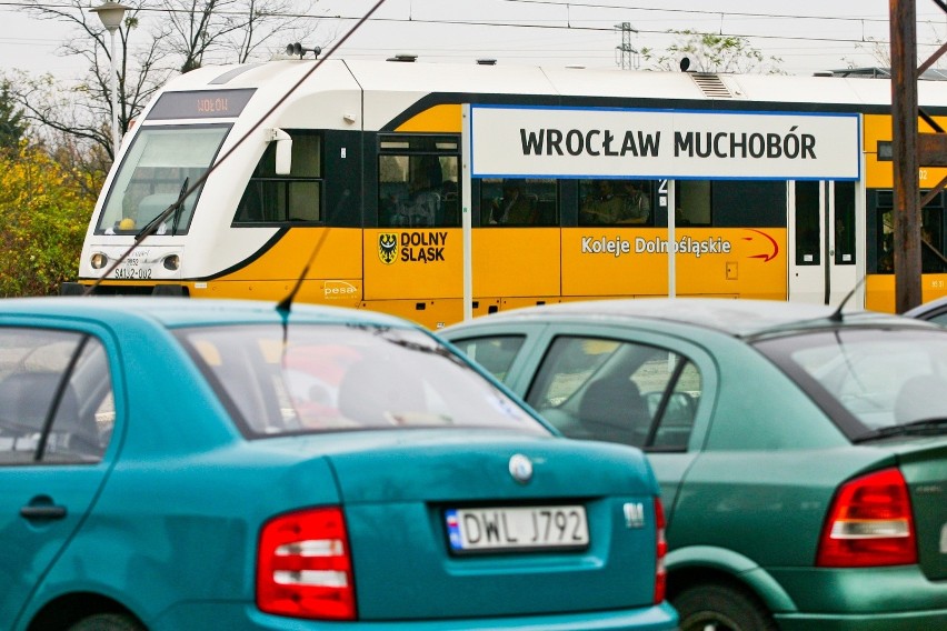 Przystanek kolejowy Wrocław Muchobór