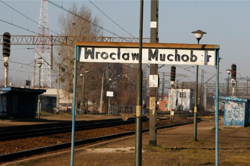 Przystanek kolejowy Wrocław Muchobór