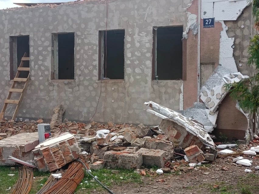 Wznowiono prace przy budowie siedziby Urzędu Gminy w Sypniewie po tragicznym wypadku