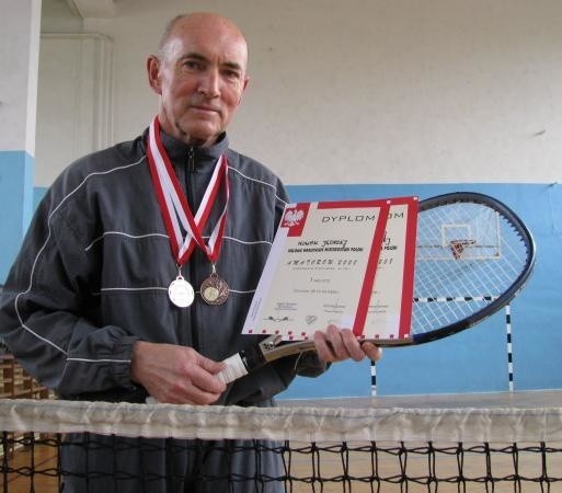 Jędrzej Nowak ponownie stanął na podium Mistrzostw Polski wśród weteranów.