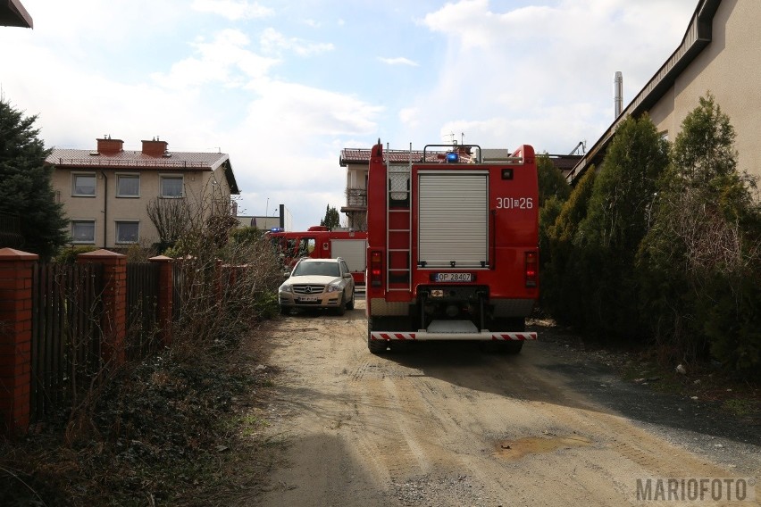 Przyczyną pożaru było zapalenie się instalacji elektrycznej...