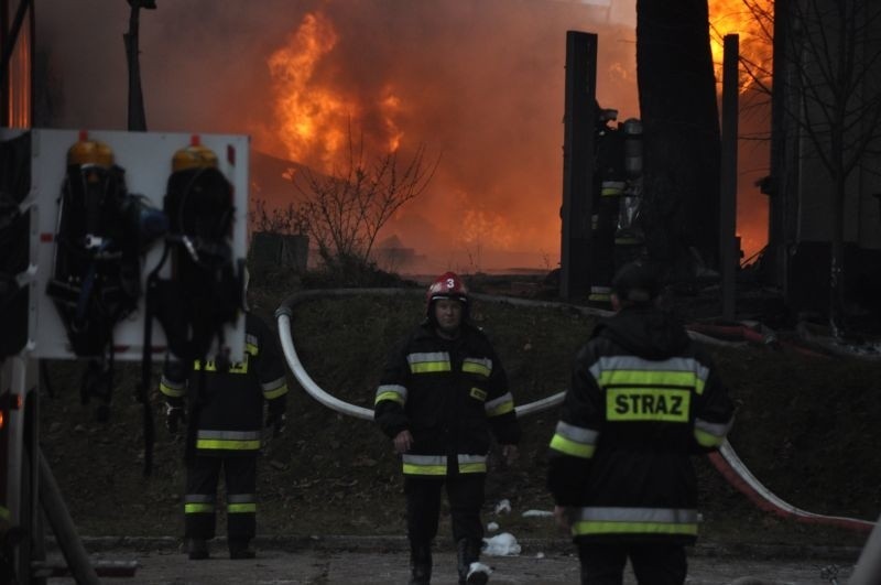 Akcja ratunkowa po katastrofie w Bialymstoku