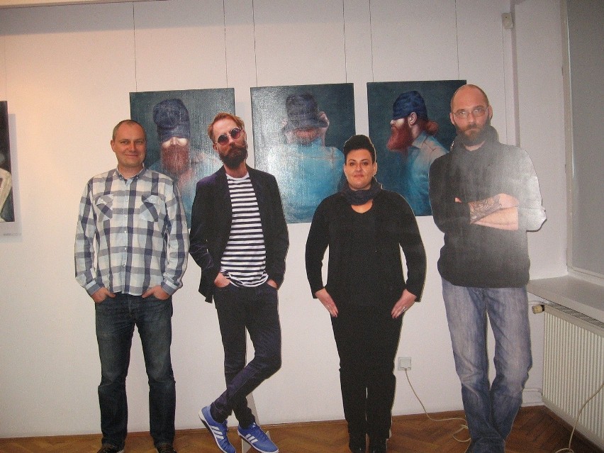 Otwarcie wystawy Nieformalnej Grupy Artystów „Skład doczepiony” w galerii Łaźnia w Radomiu (zdjęcia)