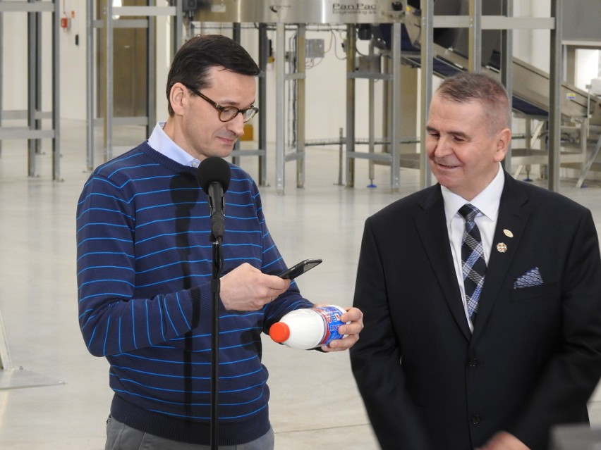 Premier Mateusz Morawiecki z wizytą w Podlaskiem. Odwiedził...