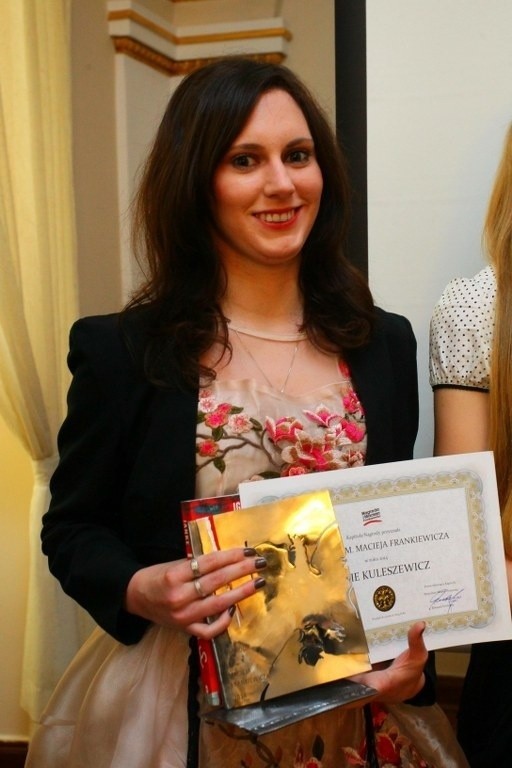 Nagroda Frankiewicza dla studentki UAM w Poznaniu
