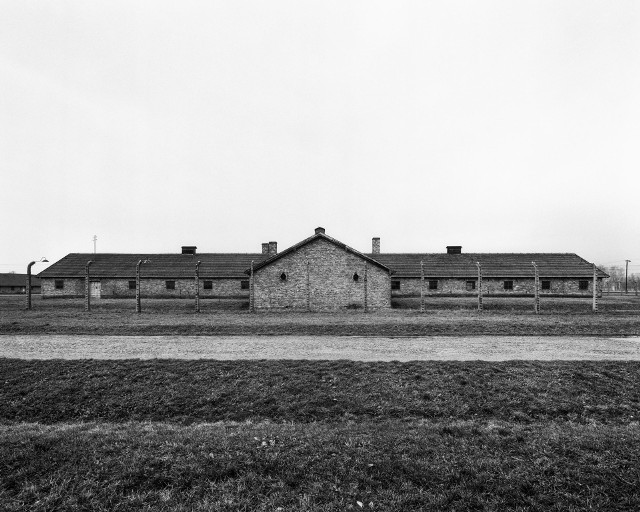 Tematem zdjęć artysty jest przede wszystkim obóz koncentracyjny Auschwitz-Birkenau. Studium tego obiektu pozwala nam dostrzec „okrutną w intencjach racjonalizację architektury przeznaczonej do zabijania”.