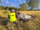 Wypadek na trasie Unichowo - Nożyno. Dwie osoby w ciężkim stanie 