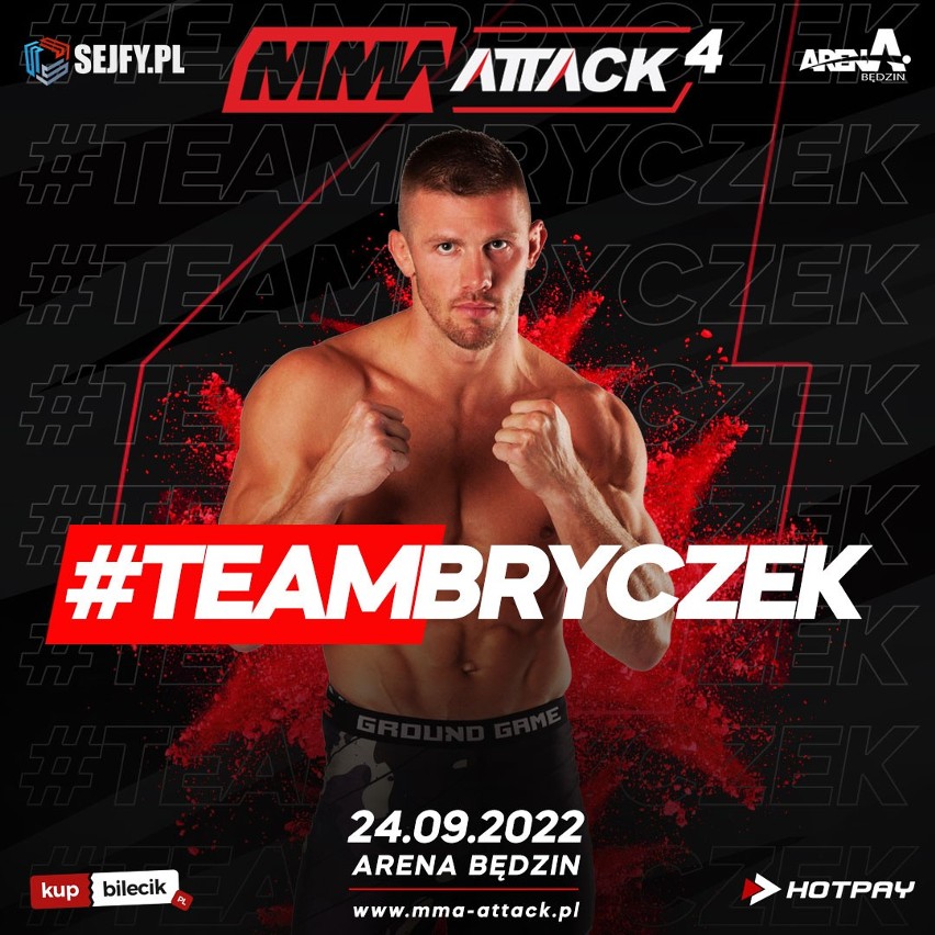 24.09.2022 r. Gala MMA ATTACK 4 w Będzinie....