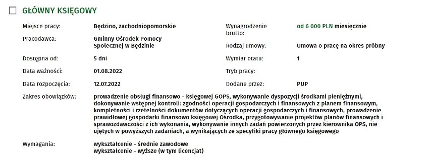 Najnowsze oferty pracy z Koszalina i regionu. Szukasz pracy? Sprawdź najnowsze ogłoszenia 