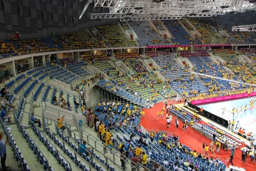 Tak zapełniała się Tauron Arena w Krakowie