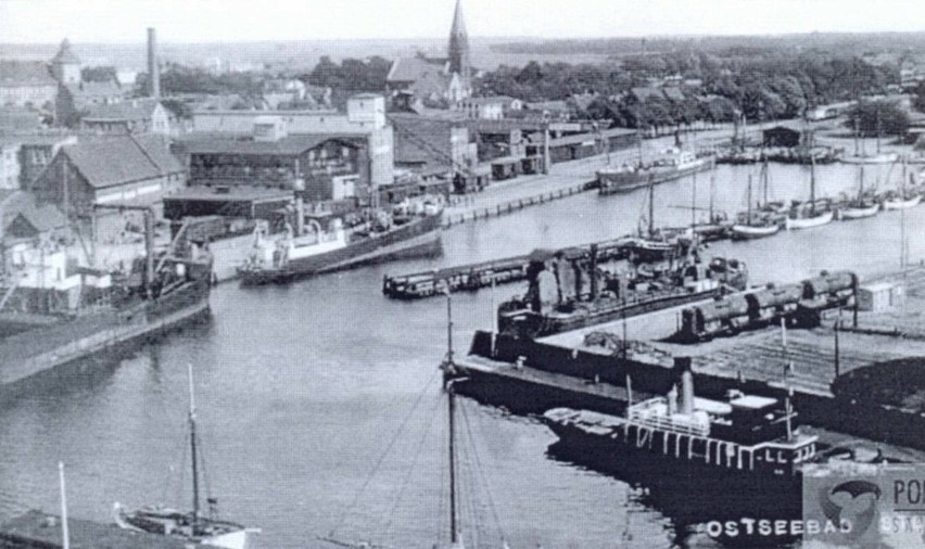 Panorama wschodniej części portu w Ustce, gdzie z czasem...
