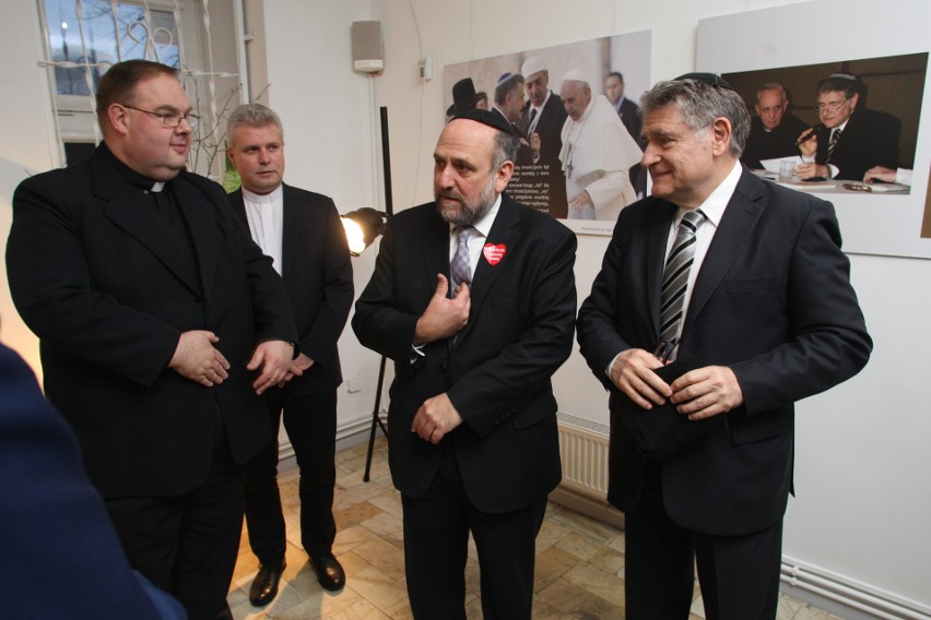 Dwóch rabinów i biskup otworzyli w Kielcach Pokój Błogosławieństw (ZDJĘCIA)