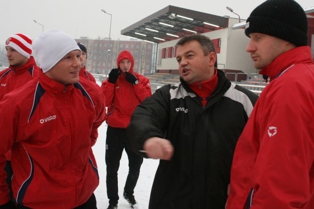 Trener Mirosław Hajdo wiele sobie obiecuje po grze Artura Minasjana
