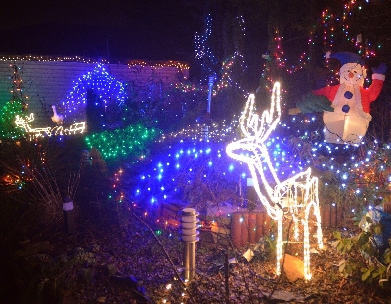 Świąteczna iluminacja domu na Rokiciu. Jak z bajki o Bożym Narodzeniu! [ZDJĘCIA, FILM]