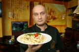 Pollo pasta czyli włoski przysmak z restauracji Piramida w Kielcach