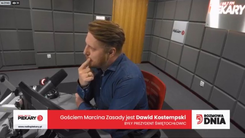 Gościem Marcina Zasady w Rozmowie Dnia DZ w Radiu Piekary...