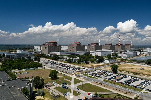Rosyjskie ostrzały nie oszczędzają nawet Zaporoskiej Elektrowni Atomowej.